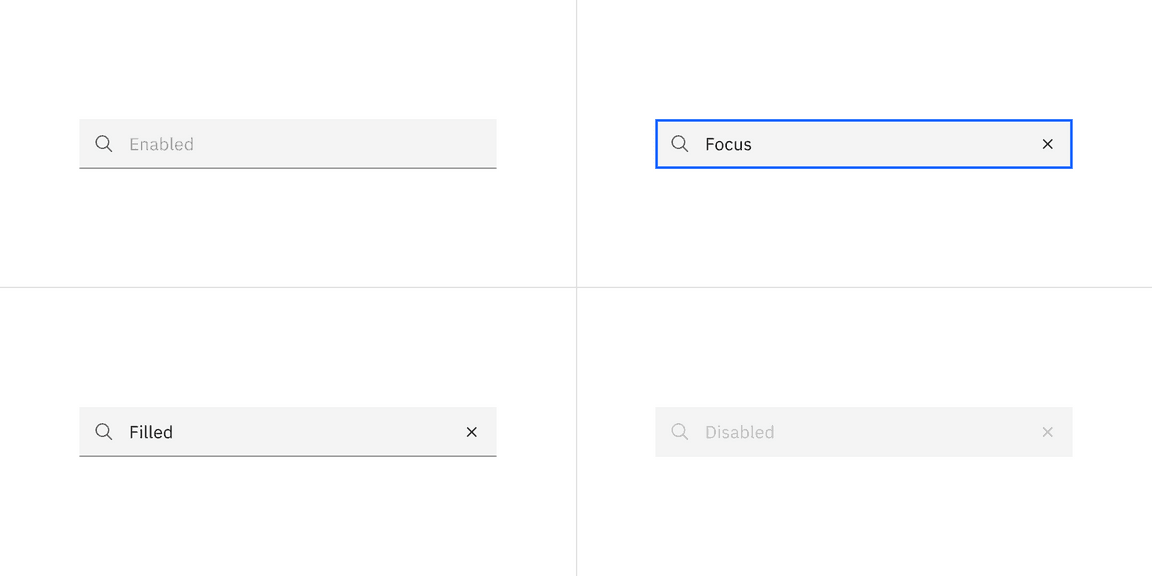 Search states